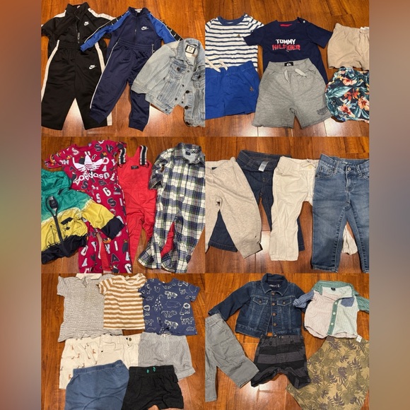 BUNDLE OF 32 ITEMS - 12-18 months Baby Boy Clothing - Picture 1 of 7